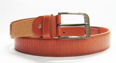 

Peacock Mundkar Men Tan Artificial Leather Belt