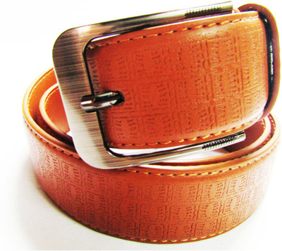 

Peacock Mundkar Men Tan Artificial Leather Belt