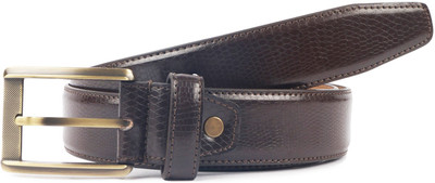 

Waist Wire Men Formal Brown Artificial Leather Belt