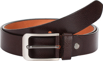 

Pooh Men Formal Brown Genuine Leather Belt