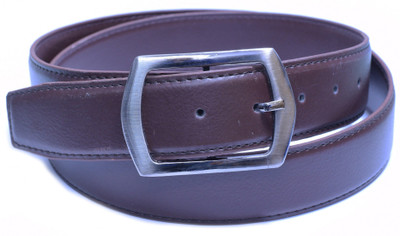 

Must Not just Leather Men Casual, Evening, Party, Formal Brown Artificial Leather Belt