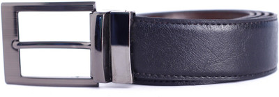 

Sphiron Men Black Genuine Leather Belt