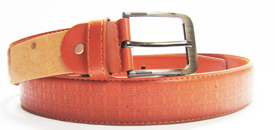 

Peacock Mundkar Men Brown Artificial Leather Belt