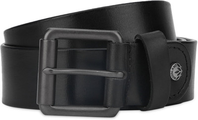 

Woodland Men Black Genuine Leather Belt