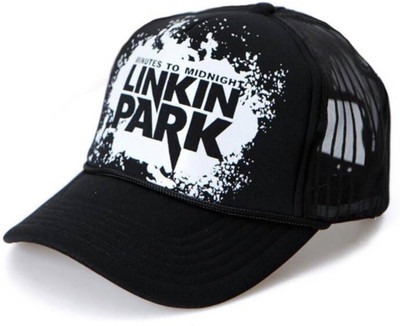 SAIFPRO Stylish Looks Netted Black Printed baseball Cap Cap