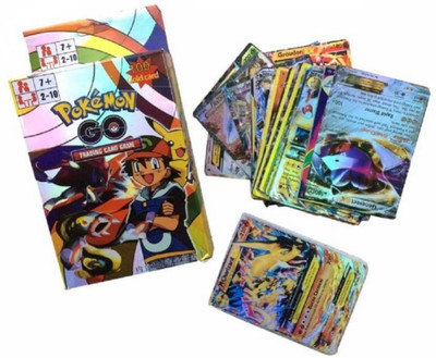 

Vortex Toys 100 Gold Trading Card Game Set Fun Play for Kids(Multicolor)