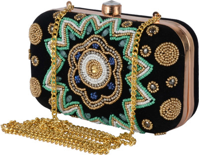 

Rezzy Wedding, Party, Festive Multicolor Clutch