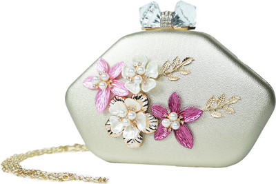 Lelys Wedding Silver Clutch