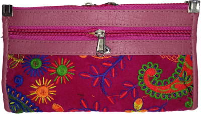 BABERWAL ENTERPRISES Sports, Festive, Party, Formal, Casual, Wedding Pink Clutch