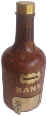 

VAS Collection Home antique3042 Coin Bank(Brown)