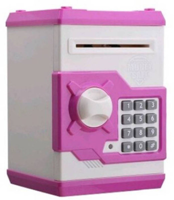 

Generic SACCHA-FK-26 Coin Bank(Pink, White)