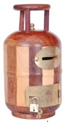 

VAS Collection Home Antique3046 Coin Bank(Brown)