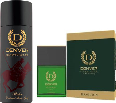 

Denver Sporting Club New Rider Deodorant With Hamilto Perfum(Set of 2)