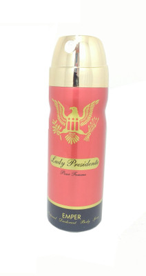 

emper Lady Presidente Perfumed Deodorant Spray - For Women(200 ml)