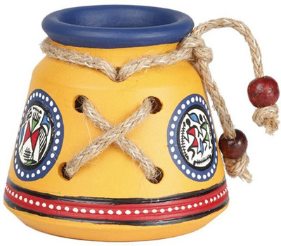

Shrih 1 Compartments Terracotta Holder(Multicolor)