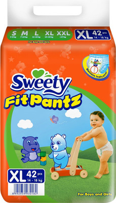 

Sweety Fit Pantz SFP1000-Super Jumbo PK-XL-Count: 42 - XL(42 Pieces)