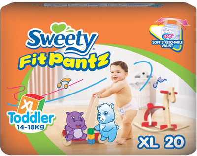 Sweety Fit Pantz SFP1003-Value Pack-XL-Count: 20 - XL(20 Pieces)