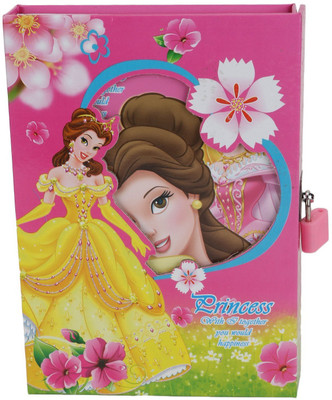 TECHNOCHITRA FAIRY ANGEL DESIGN PERSONAL LOCK DIARY Regular Diary single 100 Pages(Multicolor)
