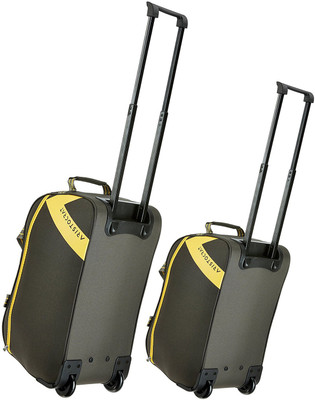 

Aristocrat Dawn set of 2 duffle trolly bags 62 cm & 52 cm Duffel Strolley Bag(Grey)