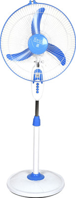 

Kwick Self Oscillating 16" 3 Blade Pedestal Fan(White, Pack of 1)
