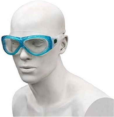 

Nivia swimming goggles swim pro mask Swimming Goggles(Multicolor), Sky blue