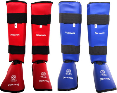 

Goodwin Regular MMA Shin Guard(S, Red, Blue), Blue;red