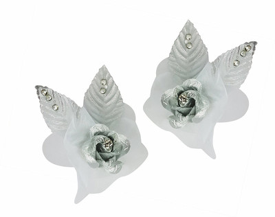 

EKAN Hair Pin Accessories, Fancy Juda Pins For Bun Decoration, Juda pins Hair For Women Hair Pin(Silver)