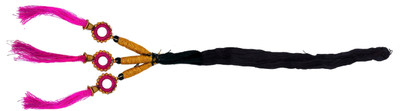 

Majik Wedding Hair Accessories for Girls and Women / Hair Parandi Braid Extension(Multicolor)