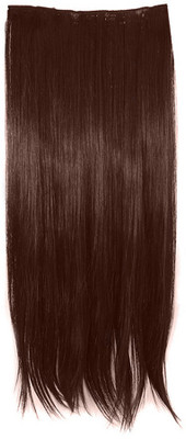 

Woomaya Longus Long 4 Clip Secret Extension For Women And Girls - Brown Hair Extension