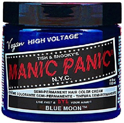 

Manic Panic Moon Semi-Permanent Color Cream, Blue Cream(118 ml)