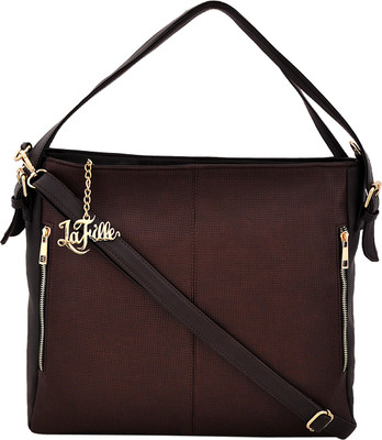 

LaFille Hand-held Bag(Brown)
