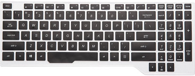 Saco Chiclet Keyb Laptop Keyboard Skin(Black)