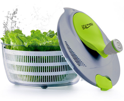 

Home Puff BPA Free Vegetable Cleaner with Salad Spinner Vegetable Cleaner BPA Free Salad Spinner Multicolor Kitchen Tool Set(Multicolor)