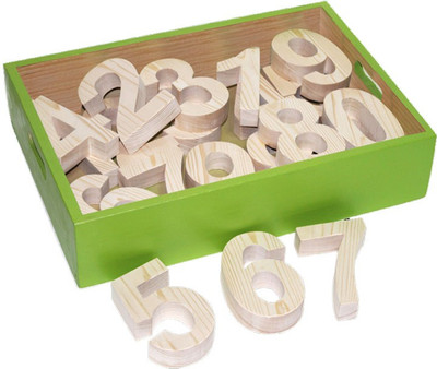 

Skillofun Number 123 Cutout Block(Green, White)