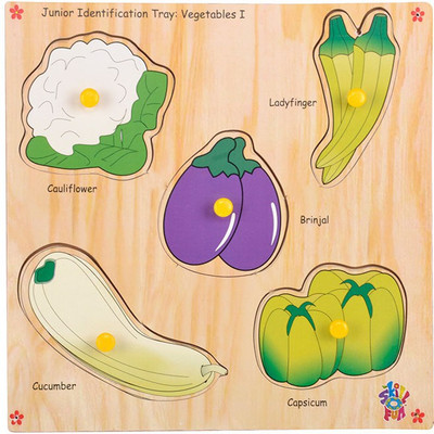 

Skillofun Junior Identification Tray Vegetables I(Multicolor)