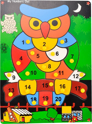 

Skillofun Number Owl(Multicolor)