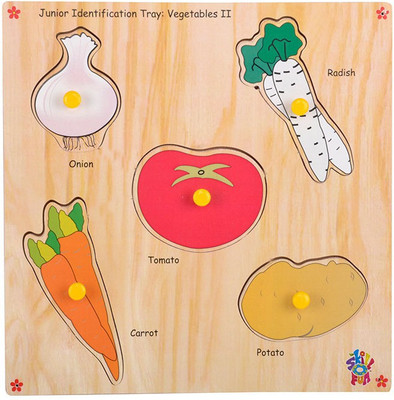 

Skillofun Junior Identification Tray Vegetables 1(Multicolor)