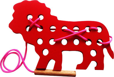

Skillofun Sewing Toy Lion(Red, Blue)