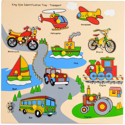 

Skillofun King Size Identification Tray Transport(Multicolor)