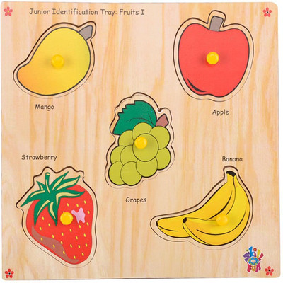 

Skillofun Junior Identification Tray Fruits I(Multicolor)