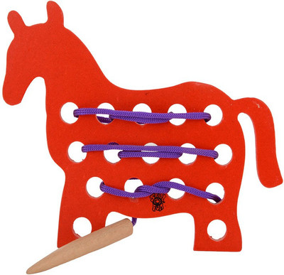 

Skillofun Sewing Toy Horse(Red, Blue)