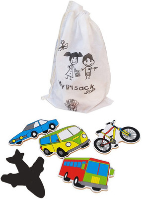 

Skillofun Magnetic Cutouts - Transport (Set of 10)(Multicolor)