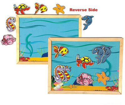 

Skillofun Magnetic Twin Play Tray-Animal Barn(Multicolor)