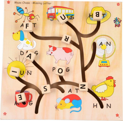 25% OFF on SKILLOFUN Maze Chase-Missing Letter(Multicolor) 25% OFF on SKILLOFUN Maze Chase-Missing Letter(Multicolor)