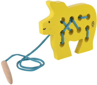 

Skillofun Sewing Toy Pig(Yellow, Blue)