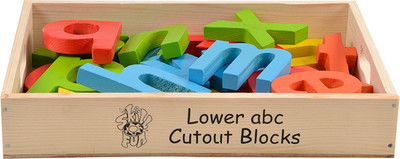 

Skillofun Lower Abc Cutout Blocks (A-Z) (Painted)(Multicolor)