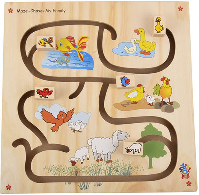 

Skillofun Maze Chase-My Family(Multicolor)