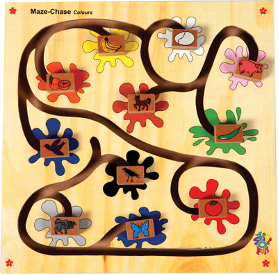 

Skillofun Maze Chase-Colors(Multicolor)