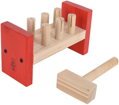 

Skillofun Hammer Peg(Red, Brown)