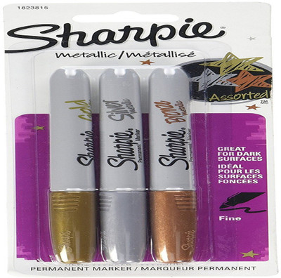 

Sharpie Permanent Markers(Set of 3, Multicolor)